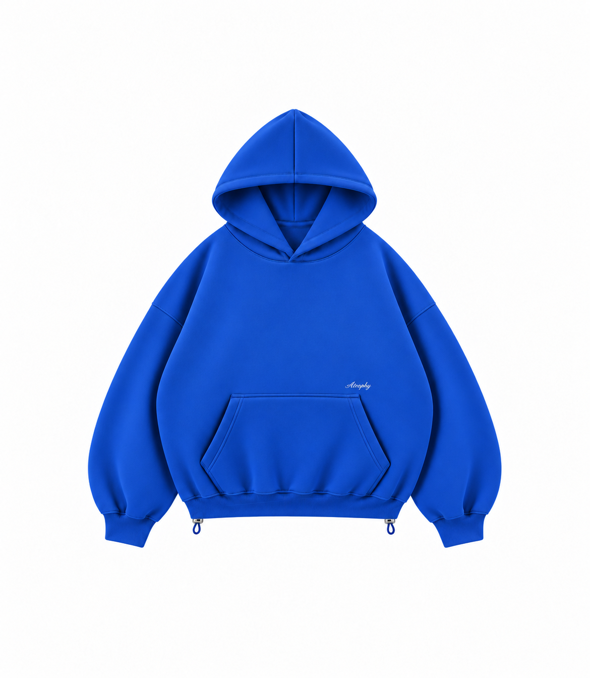 Basic Hoodie - Royal Blue – zdjęcie produktu na białym tle