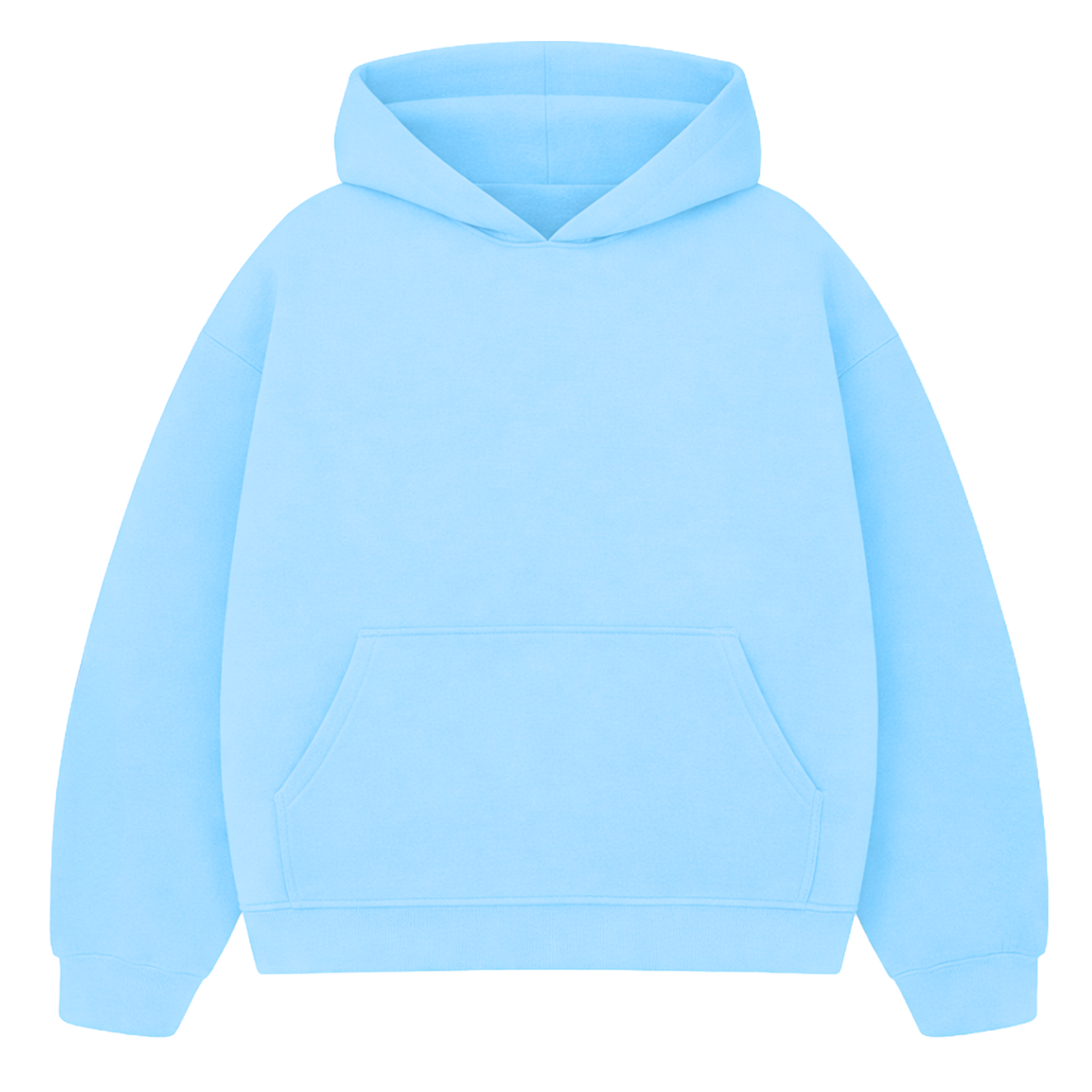Bluza Atrophy Heavyweight Blank w kolorze jasnoniebieskim, miękka i ciepła, idealna na chłodne dni.