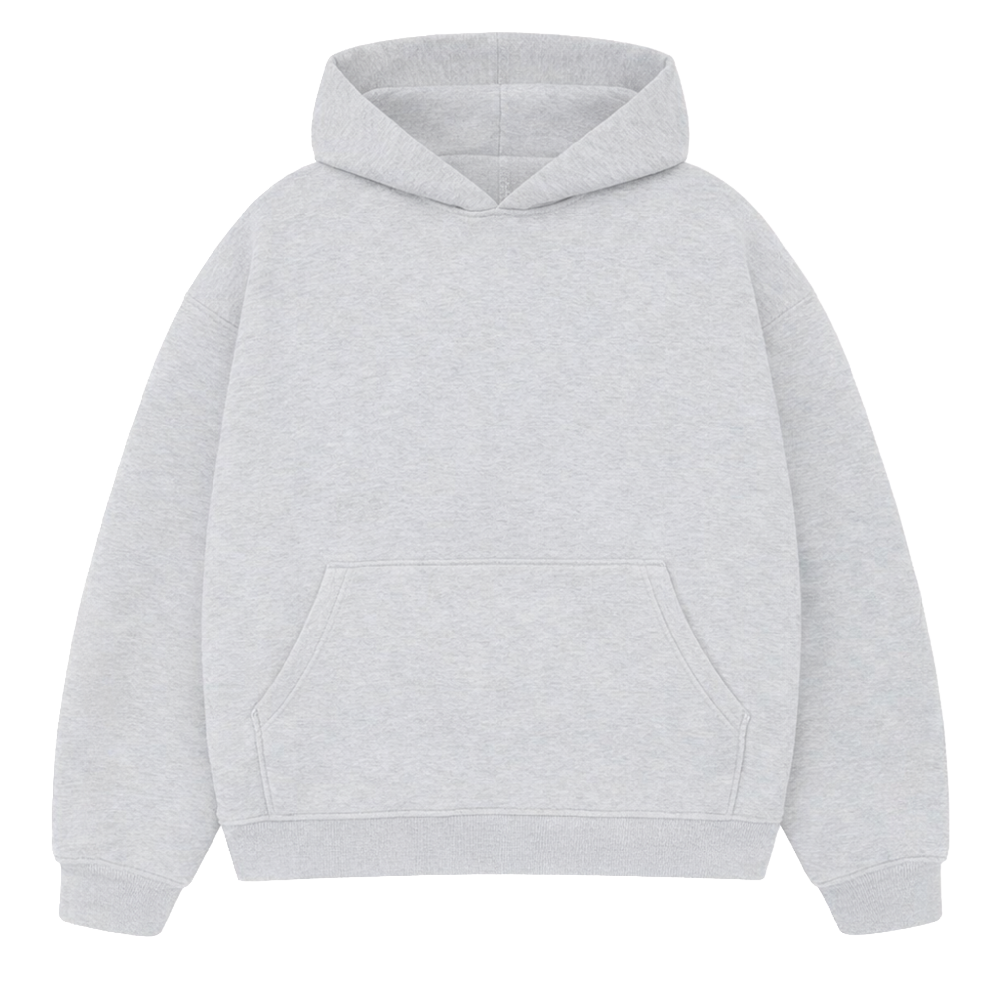Szara bluza Heavyweight Blank marki Atrophy na zdjęciu, wygodny i ciepły materiał, casualowy design, idealna na chłodne dni.