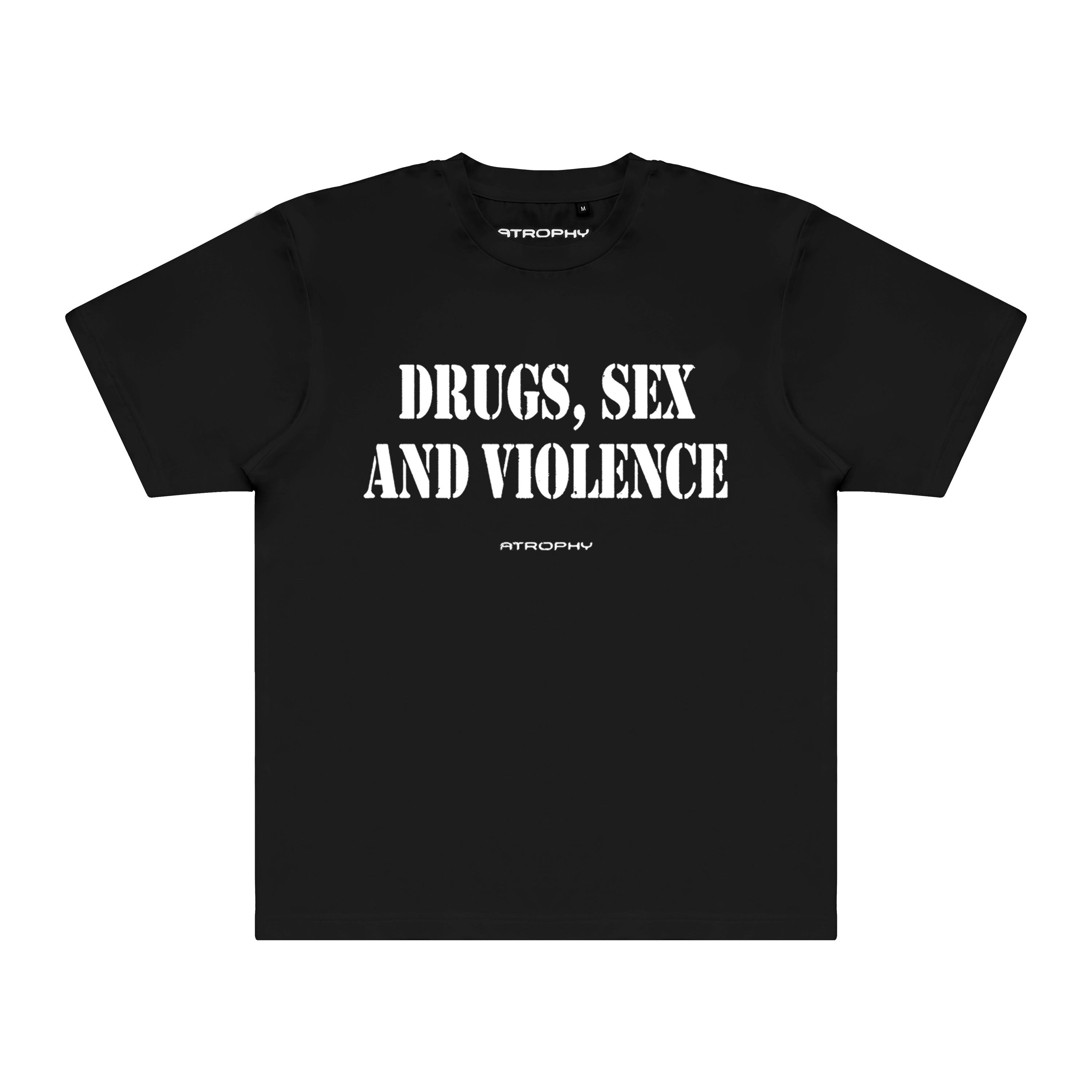 Drugs Sex Violence Tee Black