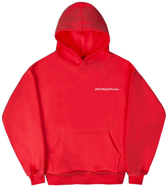Hoodie Small Logo Red