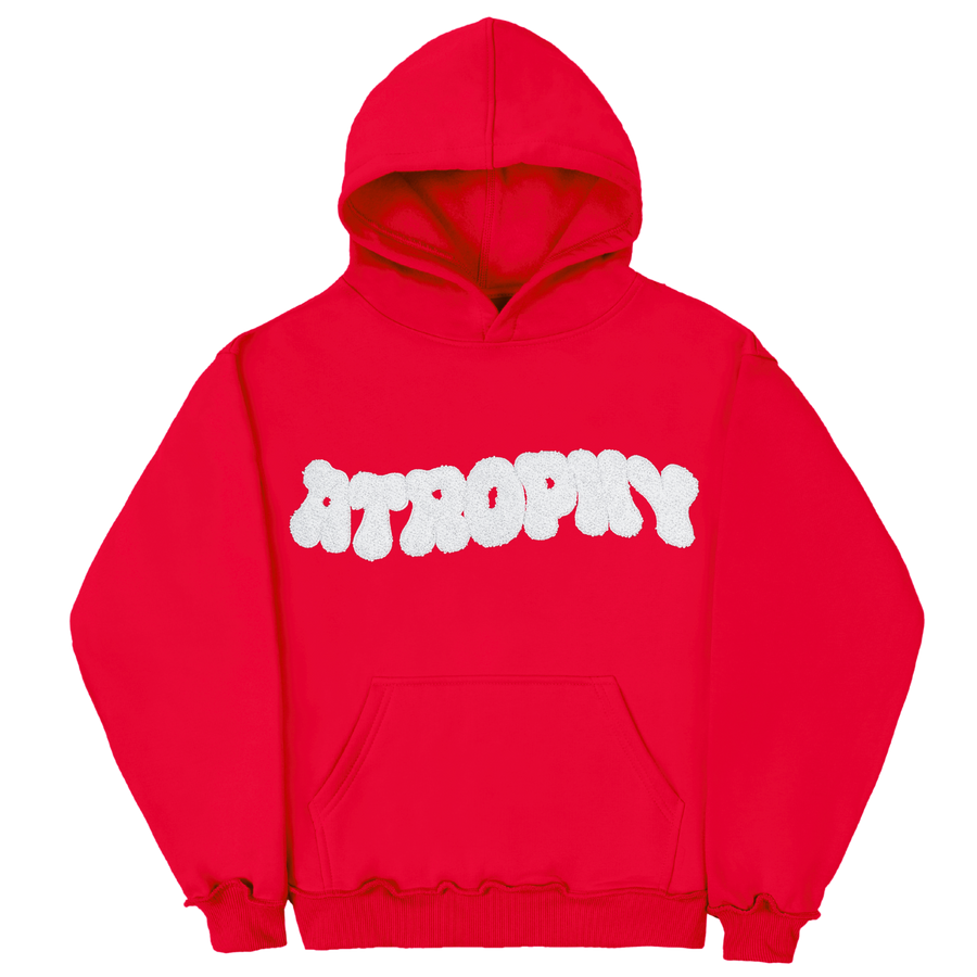 Bluza Chenille Red 340Gsm