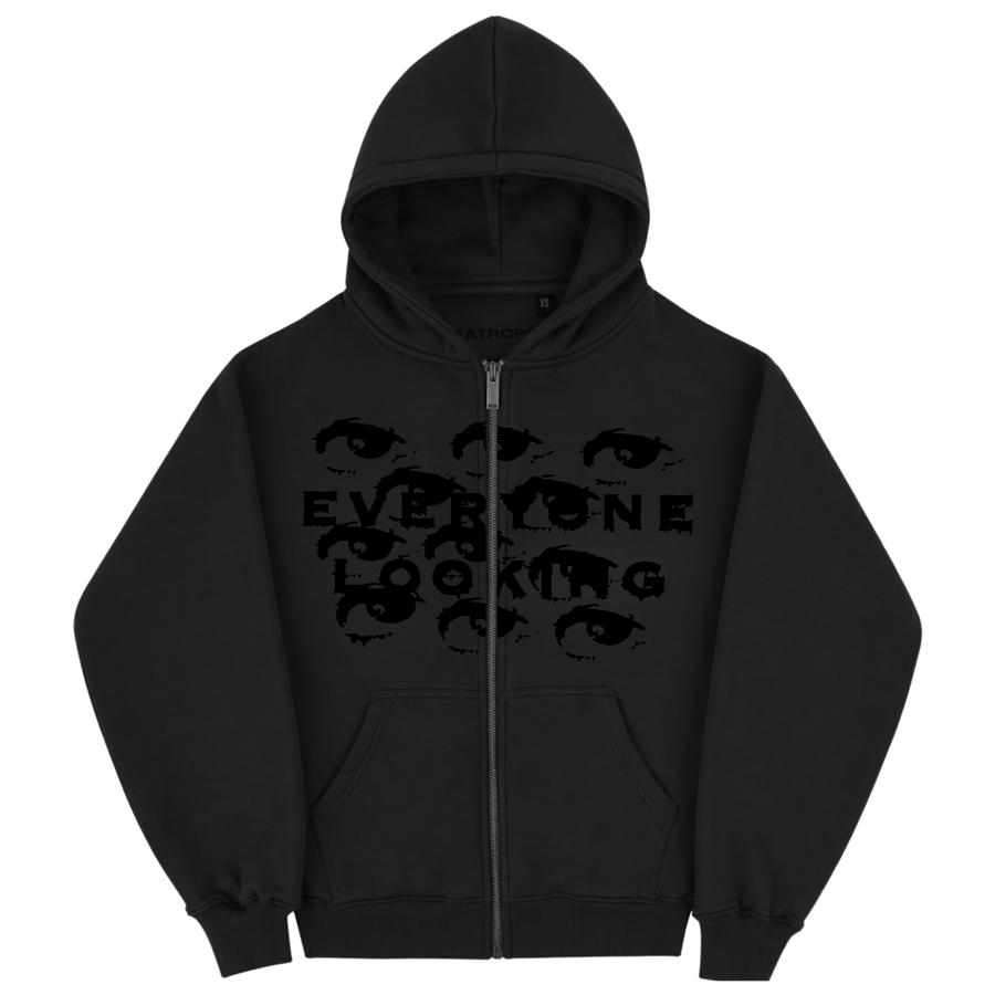 Bluza EveryoneLooking 340Gsm Zip Black