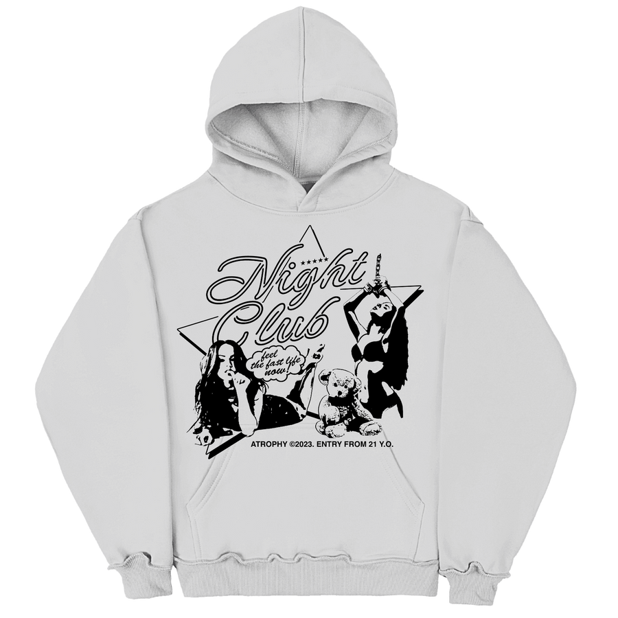 Bluza NightClub 340Gsm Silver