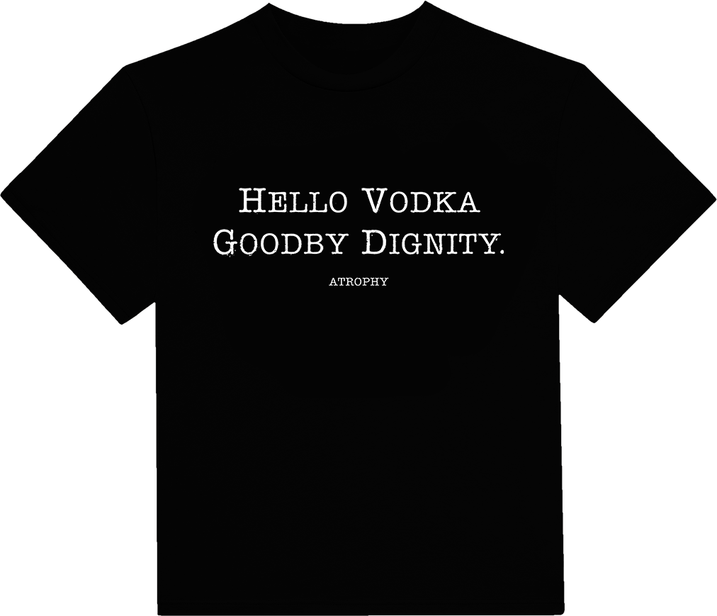 Vodka Tee Black