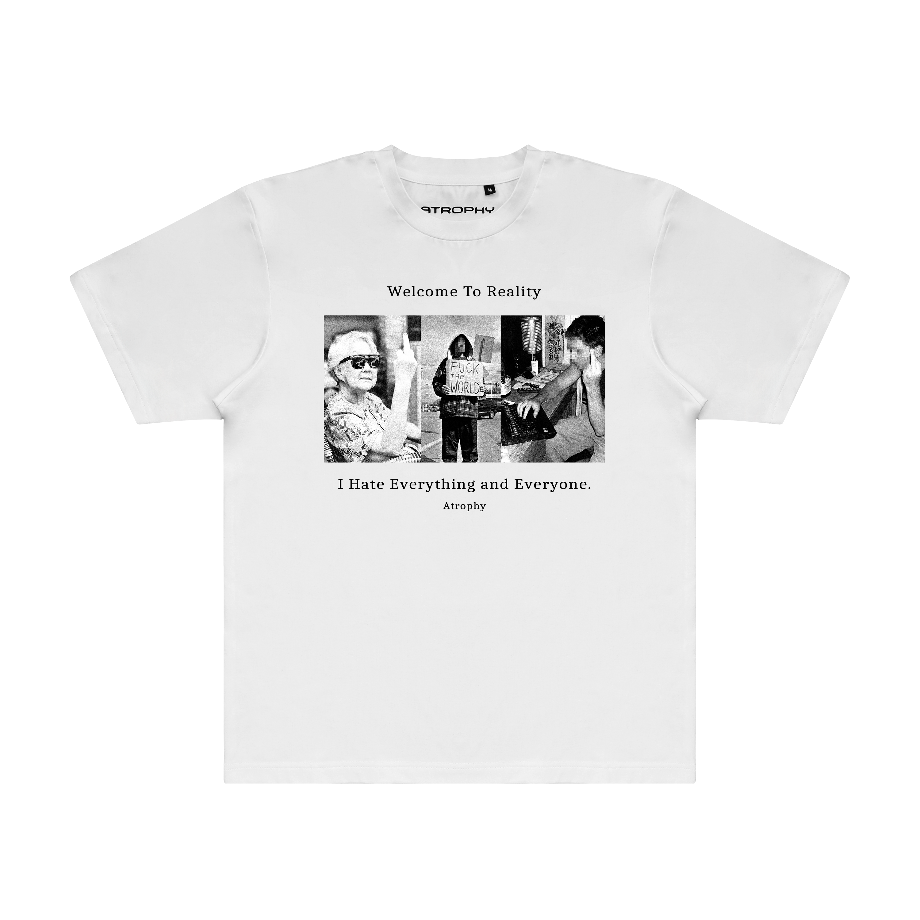 Welcome To Reality Tee White