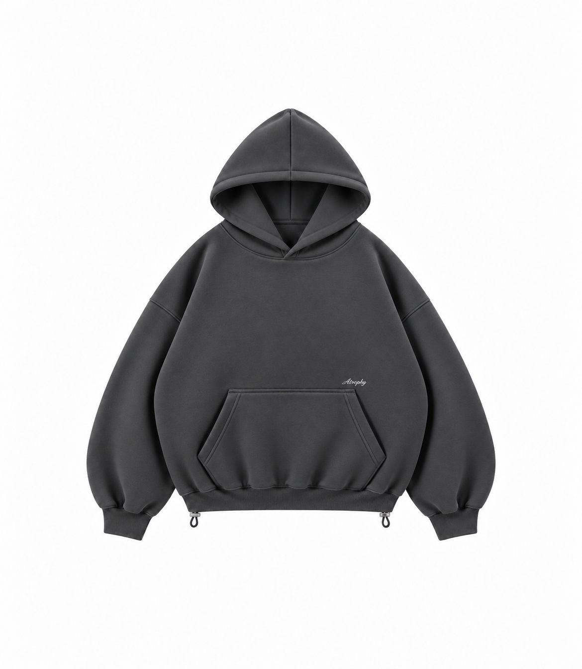 Basic Hoodie - Graphite – zdjęcie produktu na białym tle