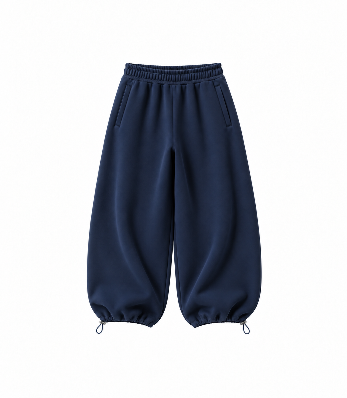 Basic Sweatpants - Navy – zdjęcie produktu na białym tle
