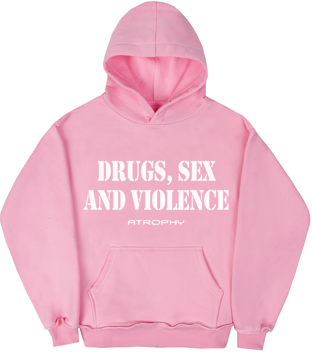 Drugs Sex Violence Baby Pink - atrophy