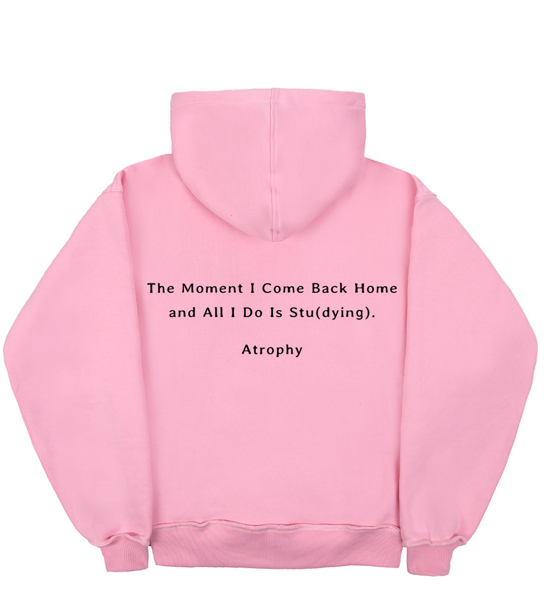 I Hate School Baby Pink Logo - atrophy