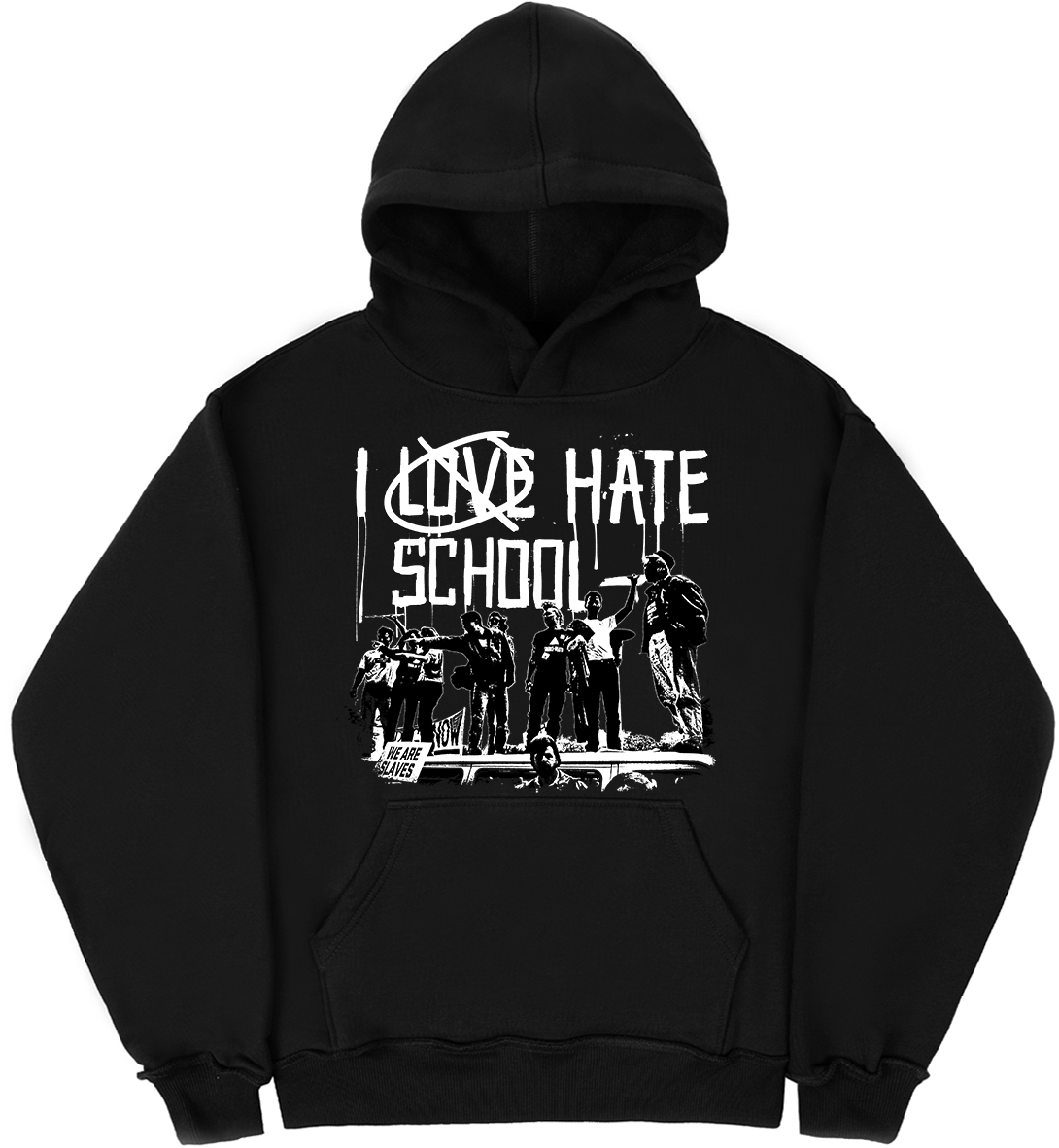 I Hate School Black - atrophy