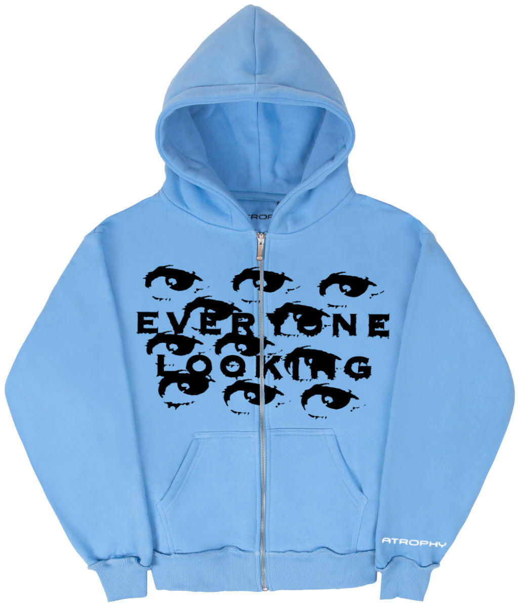 Zip Everyone Looking Baby Blue - atrophy