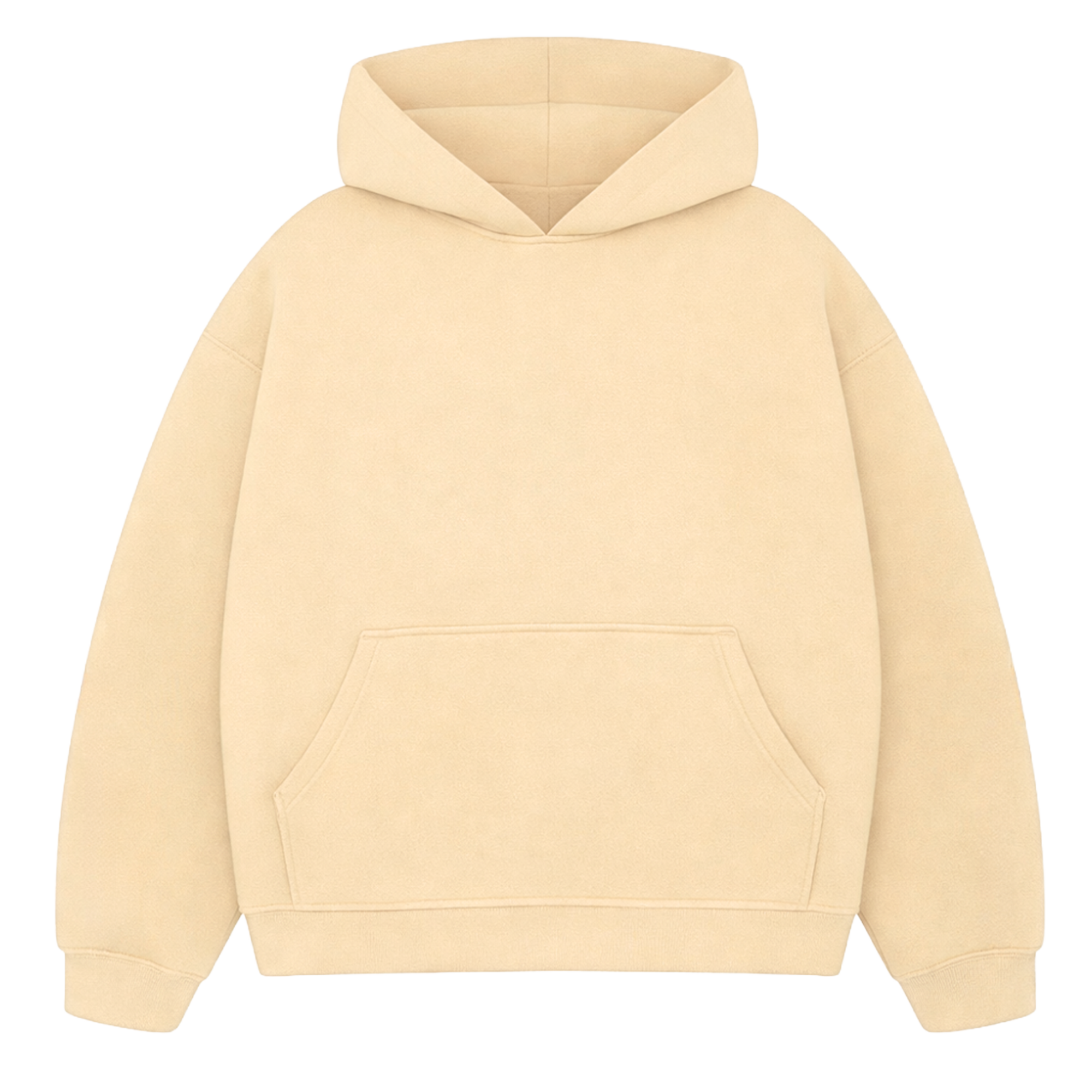 Bluza Atrophy Heavyweight Blank Desert, miękka i ciepła, w kolorze piaskowym, z dużym logo na piersi, na co dzień i do casualowych stylizacji