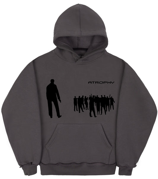 Hoodie One Moment Grey