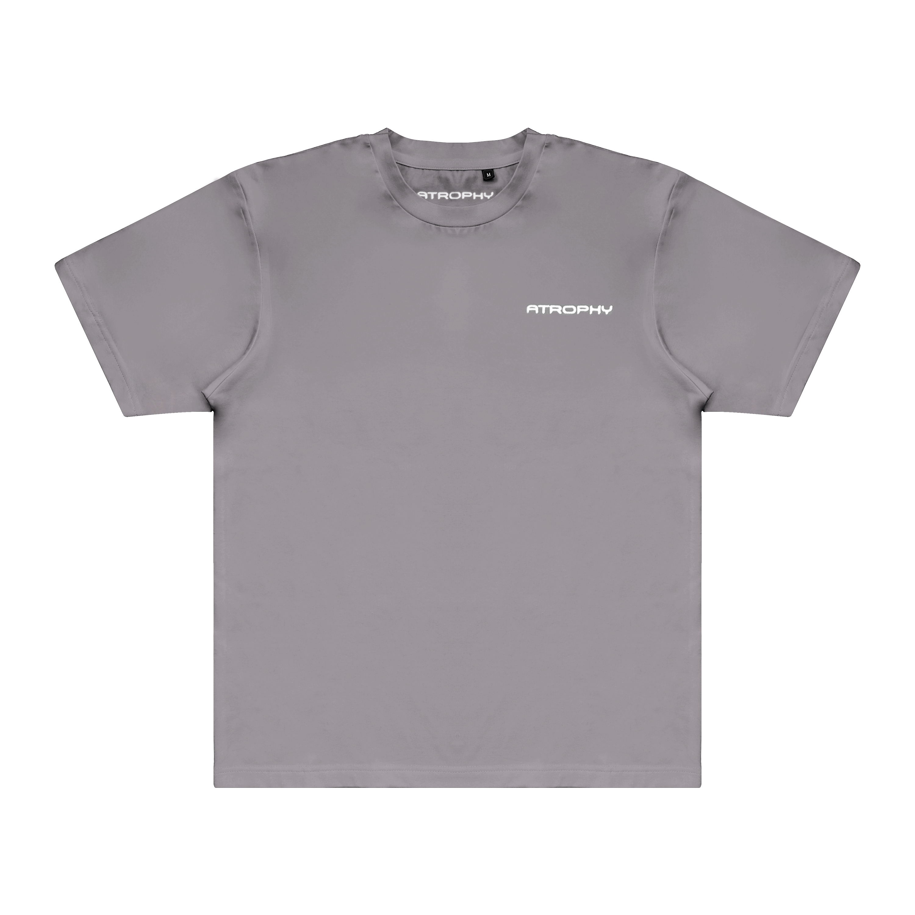 Tee Small Logo Silver Grey